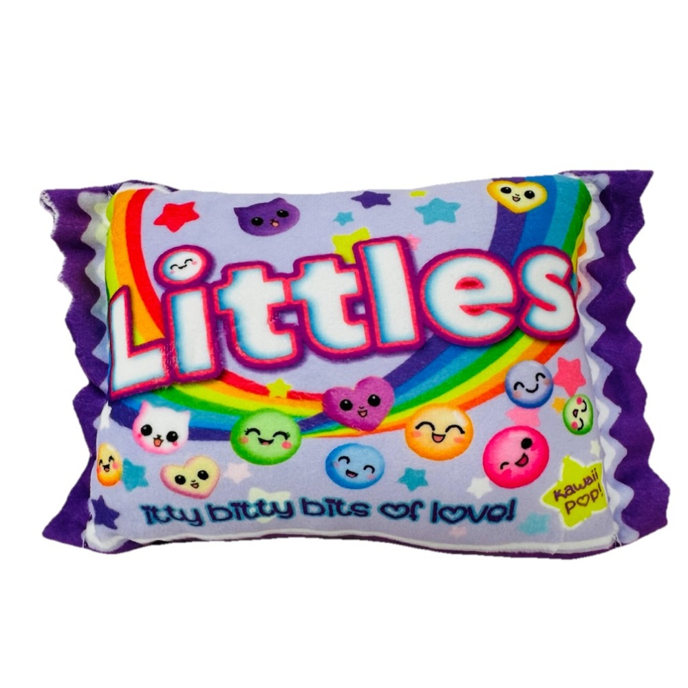 Kawaii Pop Plush - Littles Candy Toy Parody Skittles Plush Toy 7” NEW